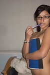 Bawdy perverted teen latin chico doll erotic dancing at abode - part 659