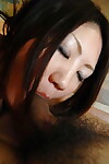 Excited Japanese youthful Ayaka Kimura accepts facialized later keen twatting
