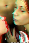 Dualistic hawt chicitas giving moist facefucking to blessed stallion in 3d porn movie scene - part 680