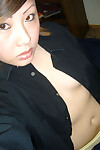 Japanese adolescent girlfriends posing for the webcam - part 620