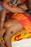 Indian twosome trade orall-service fucking action submission in advance of final up a fuck with a creampie