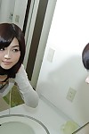 Arisa Maeda is posing on webcam during wearing her sexy sexy pants