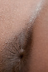 Tiny tit brown adolescent babe Esme toying her elegant taut cum-hole and amplifying