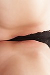 Close up masturbation featuring charming youthful teen Noelle Easton
