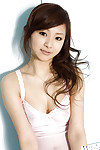 Busty Chinese youthful darling Suzuka Ishikawa slipping off her underware