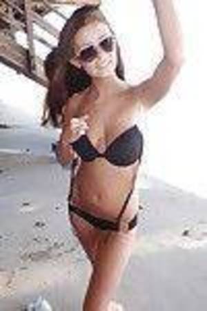 Enticing adolescent teen Whitney has some joy at the beach with her man