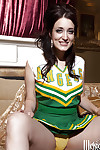 Dedal pornstar milf Kimberly Kane is dressed like horny cheerleader