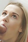 Infant pornstar Alexis Crystal dose footjob in a foot obsession scene