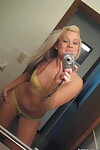 Flirty adolescent appealing golden-haired camwhores in her panties - part 406