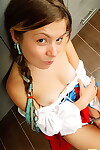 Pigtailed infant in sweet outfit - part 582