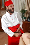 Fascinating girlie cant cook during the time that getting probed and pushed by an - part 850