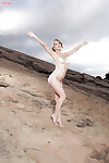 Insignificant USA pornstar Alaina Fox posing non naked outdoors in bikini